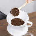 thumbnail image 4 of Ceramic Brewer Porcelain Coffee Dripper Pouring Over Coffee Maker Easy to Use, 4 of 13