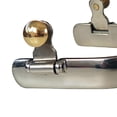 thumbnail image 4 of 2x Caballo de montar de acero inoxidable con botas grabadas en cobre estilo antiguo occidental Mujeres Argent, 4 of 6