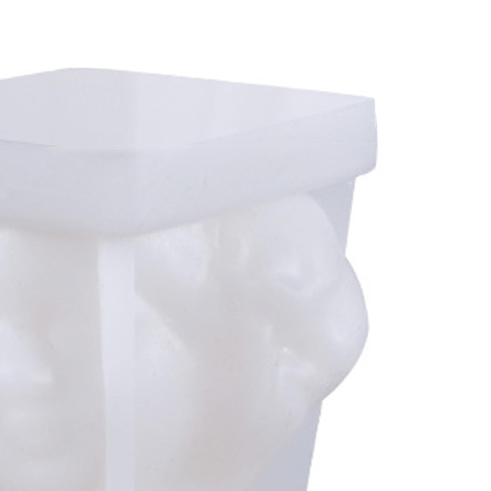 FVDPWYE 2pcs 3D Female Body Candle Molds Candle Making Bee Wax Moulds DIY Clay Craft
