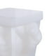 thumbnail image 3 of Moldes para velas de cuerpo humano 3D, molde para jabón de niña con ojos cerrados, molde para perfume femenino 88x72x108mm, 3 of 5