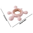 thumbnail image 2 of Boreal Craft Baby Teething : Wood & Silicone Teether 2 In 1 Food Grade Chew Toy For Little Gums Plates Mats Table Mat round Table Runner Dining Table Set round Small round Kitchen Tables Set round, 2 of 7