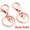 M1-21-Rose Gold, variant on 5pcs/lot 30mm Key Ring Long 70mm Popular classic 11 Colors Plated lobster clasp key hook chain jewelry making for keychain