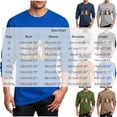 thumbnail image 2 of ThriftyPlait Fall Halloween Tops for Men Casual Plus Size Crewneck Long Sleeve Shirts Fashion Party Outfit Basic Daily Wear Tee, 2 of 4