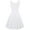 White, variant on TAGOLD Womens Dress,Women's Summer Casual Elegant Pleated Dress V-Neck Sleeveless Dress