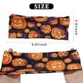 thumbnail image 5 of Yoyauz Women's Halloween Headband, Holiday Hijab, Elastic Knot, Turban Headband, Twisted Hair Ornament, Pumpkin Skull Print, 5 of 5