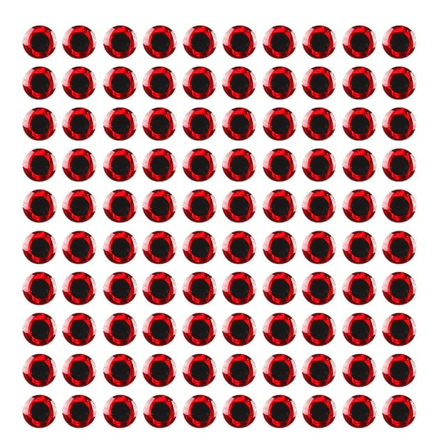 100x Fishing Lure Eyes Fish Eye Stickers Fly Tying 3D Stickers Lure Accessories