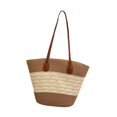 thumbnail image 4 of Esquirla Hand Weaving Women Summer Shoulder Bag Handmade Portable Lightweight Handbag A, 4 of 8