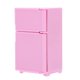 thumbnail image 2 of Dollhouse Fridge Ornament in Pink Color Compatible with Mini House Furniture Durable 1Pcs, 2 of 5