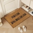 thumbnail image 4 of LmnLft Funny Christmas Bath Mat, Front Door Welcome Mat, Indoor/Outdoor Holiday Decor for Bedroom, Living Room, Kitchen, 4 of 6