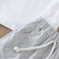 thumbnail image 4 of yocbz Boys Outfits Toddler Baby Boys Summer Outfits Kids Short Sleeve T Shirts Tops Shorts Clothes for Boys White,Size for 3-6 Months, 4 of 6