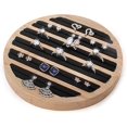 thumbnail image 3 of Wooden Display Tray, Wooden Jewelry Display Tray, Wooden Round Jewelry Storage Rack For Earring Storage Box, Pendant Storage Box, 3 of 4