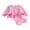 Pink, variant on BemeyourBBs Toddler Baby Girl 2 Piece Plaid Swimsuit Infant Girls Bathing Suit Long Sleeve Rash Guard Plaid Long Sleeve Front Bow Back Zipper Tops and Shorts Set Summer Pool Beachwear