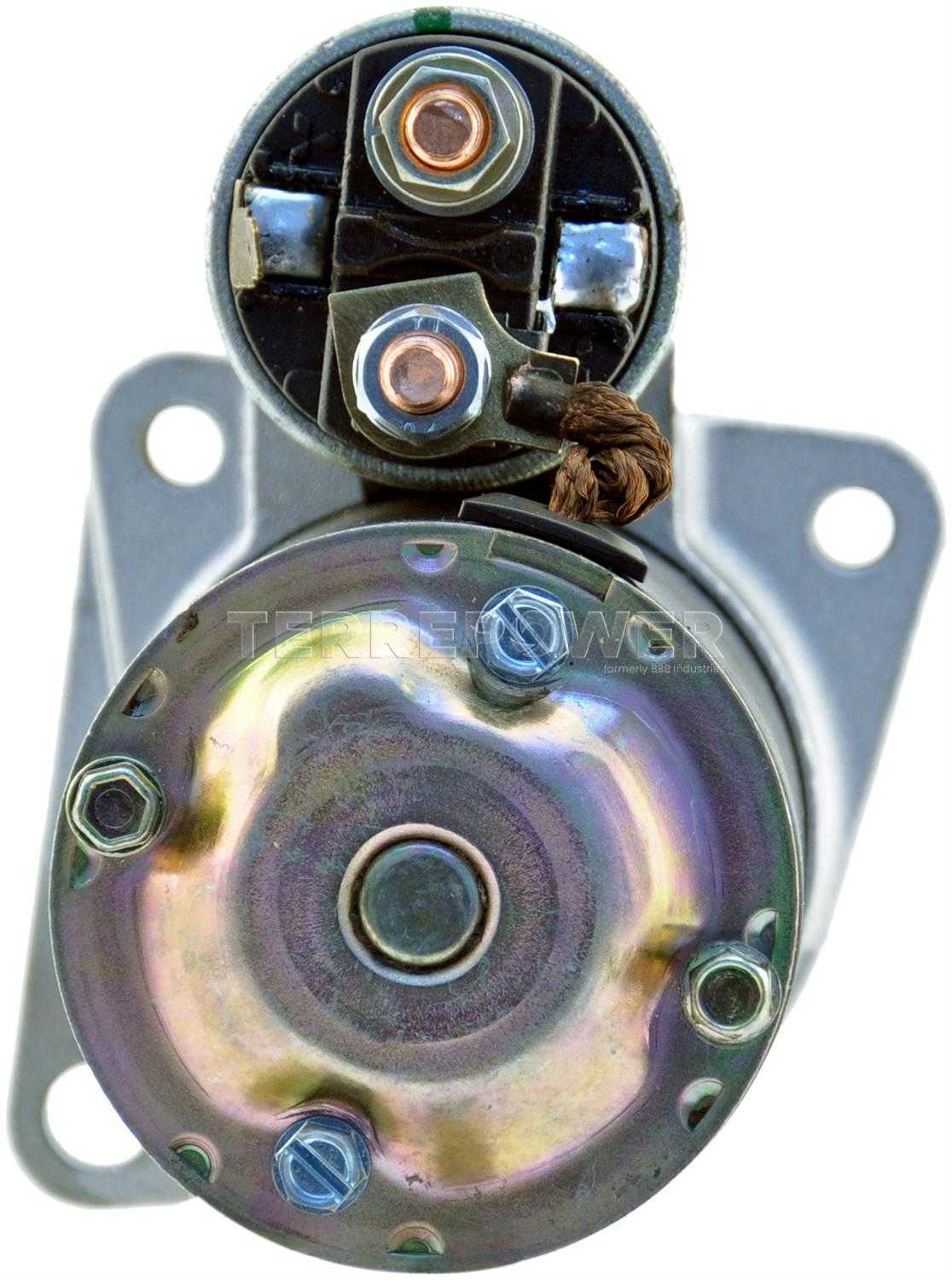 starter motor-starter bbb industries 17811 reman fits 01-05 rio 1.6l-l4