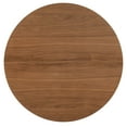 thumbnail image 3 of Modway Amuse 40" Metal & MDF Dining Table in Black and Walnut, 3 of 7