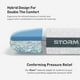 thumbnail image 5 of Bedgear Storm Performance Pillow - 1.0 - Almohada de cama refrescante para personas que duermen calientes - Almohada de firmeza media para todas las posiciones de sueño Funda lavable y extraíble - 20, 5 of 9