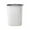 【1000+ bought since yesterday】WH, variant on Kitchen Trash Can, Step-On Garbage Can with Lid, Tall Kitchen & Bathroom Trash Can, Small Office Waste Bin, White - Xuniizn