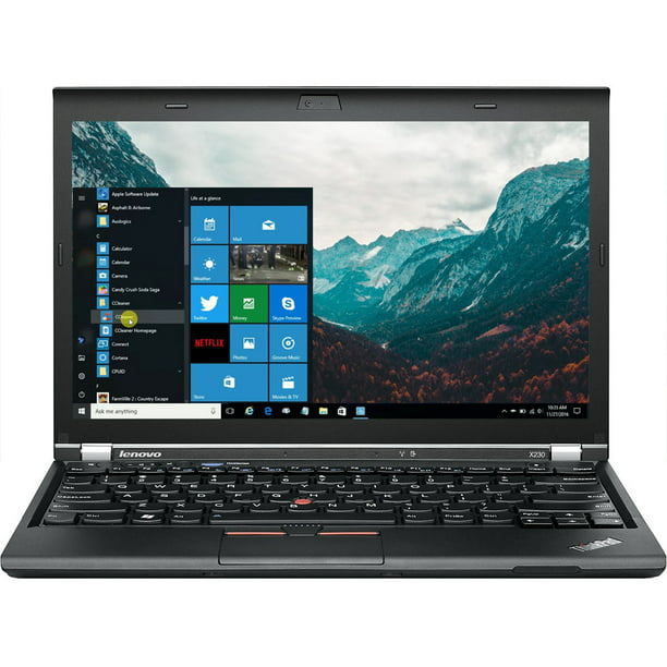 Lenovo Thinkpad X230 12.5-Inch Laptop 6GB RAM, 128 SSD HDD, Intel i5 2.5ghz Windows 10 Used) - Walmart.com