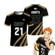 thumbnail image 2 of Camiseta de voleibol Hinata Shoyo Black Jackal para niños, camisetas de Anime Haikyuu MSBY, camiseta estampada, deportes de calle, Tops de gran tamaño, 2 of 5