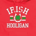 thumbnail image 3 of Instant Message - Irish Hooligan Athletic - Men's Pullover Hooded Fleece Sweatshirt, 3 of 6