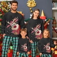thumbnail image 3 of Navidad nueva sudadera familiar suéteres de Navidad madre padre hija hijo traje a juego mujeres hombres pareja Jersey niños Tops, 3 of 4