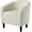 Beige, variant on Accent Chair Club Chair Cozy Armrest Upholstered Velvet Barrel Chair with Solid Legs for Living Room Bedroom Study Waiting Room(Black)