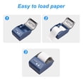 thumbnail image 2 of Label printer,With 1 Roll Receipt Printer Windows Restaurant Sales Inches Printer With 2 Inches Printer Ios Android Windows Roll Paper Compatible Bt 2 Inches Compatible With Ios 1 Roll Paper, 2 of 7