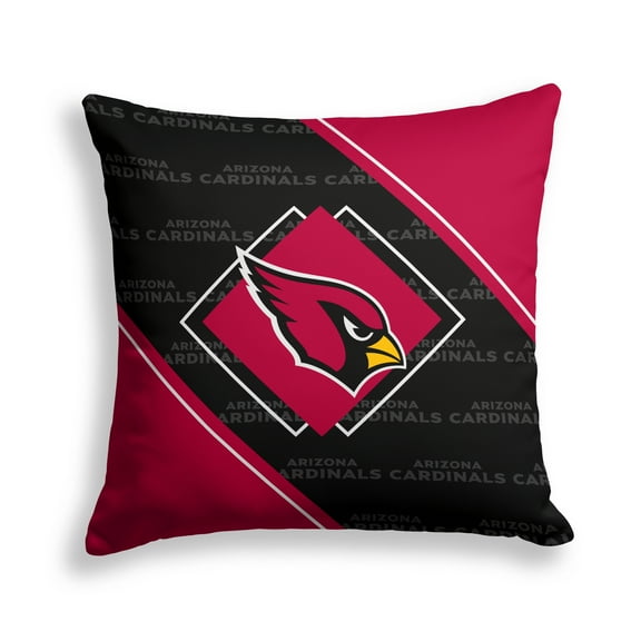 Pegasus Arizona Cardinals 18" x 18" Diamond Boxed Decor Pillow