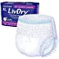 thumbnail image 3 of LivDry Adult XL Incontinence Underwear, Overnight Comfort Absorbency, Leak Protection, X-Large, 12-Pack, 3 of 5