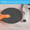 thumbnail image 6 of Uxcell 7 Inch Diameter Lamp Base Felt, 10Pack 2mm Thickness Adhesive Non-slip Anti-scratch Backed Felt, Dark Grey, 6 of 6