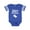 Football Blue and White, variant on Inktastic Future Rodeo Champ Bull Rider Boys Baby Bodysuit