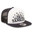 thumbnail image 3 of Men's New Era White/Navy New York Yankees Gradient Golfer 9FIFTY Snapback Hat, 3 of 6