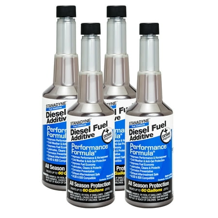 Stanadyne Performance Formula Diesel Fuel Additive - Pack of 4 Pint Bottles - Part #