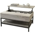 Mecor Lift Top Coffee Table with Hidden Compartment Modern Lift