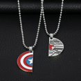 thumbnail image 2 of Lovers Necklace Brother Friendship Superhero Captain Americ Winter Soldie Necklace Gifts For Men Woman Girl, 2 of 5