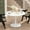 White, variant on LTTROMAT Round Dining Table, 31.5 inch Tulip Table Pedestal Dining Table, Round Pedestal Table for Mid-Century End Table Coffee Office Living Room Table, White