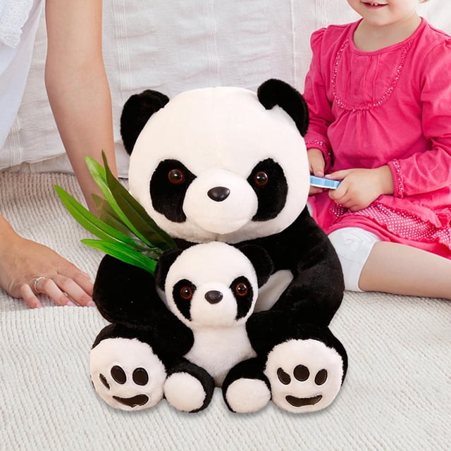 Peluche Mamá y Bebé Panda CUTICAT 40CM