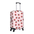 thumbnail image 3 of Xecao Strawberry Floral print Elastic Luggage Cover, with double-sided print , is perfect for travel, business, and daily use (NOT included luggage!), 3 of 9