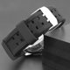 thumbnail image 4 of WHAMVOX 5Ud Watch Band Keeper Negro De Silicona Duradero Para Mantener De Y Cómodas, 4 of 8