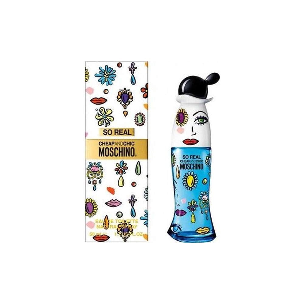 Moschino So Real Cheap & Chic Eau de Toilette, Perfume for Women, 1.7 Oz