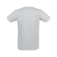 thumbnail image 1 of Skinni Fit Men - Camiseta elástica de manga corta con cuello de pico V Tacto suave Modelo Feel Good hombre caballero (Blanco), 1 of 2