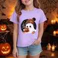 thumbnail image 2 of KPVEVIQ Toddler Boy Girl Pumpkin Print Spooky Halloween T-Shirt Short Sleeve Kids Fun Tops, 2 of 6