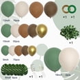 thumbnail image 2 of Kit de arcos con forma de guirnalda con globos PERPAOL Woodland Safari 148 piezas, 2 of 7