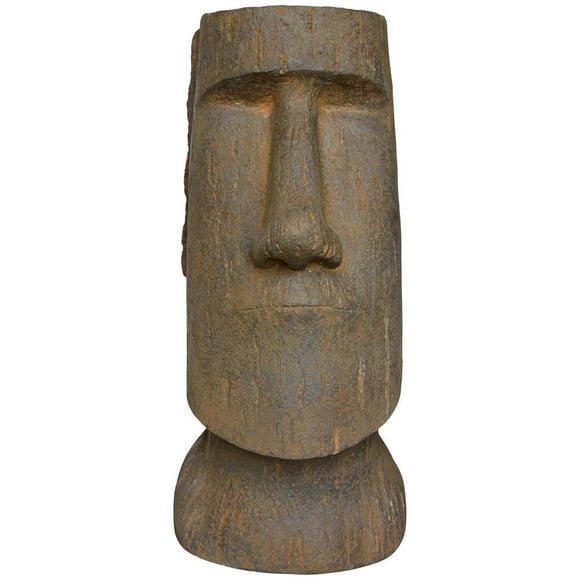 Angelo Décor Statue île de Pâques Rapa Nui Grande 91 cm