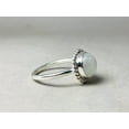 thumbnail image 4 of Heaven Crafts Natural Rainbow Moonstone Ring Sterling Silver 925 Handmade Boho Dainty Jewelry, 4 of 6