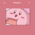 thumbnail image 1 of Kirby Animation Games Peripheral Toys Badge Protector Lunch ID Card Holder Lovely Cute Personalized Gift, 1 of 1