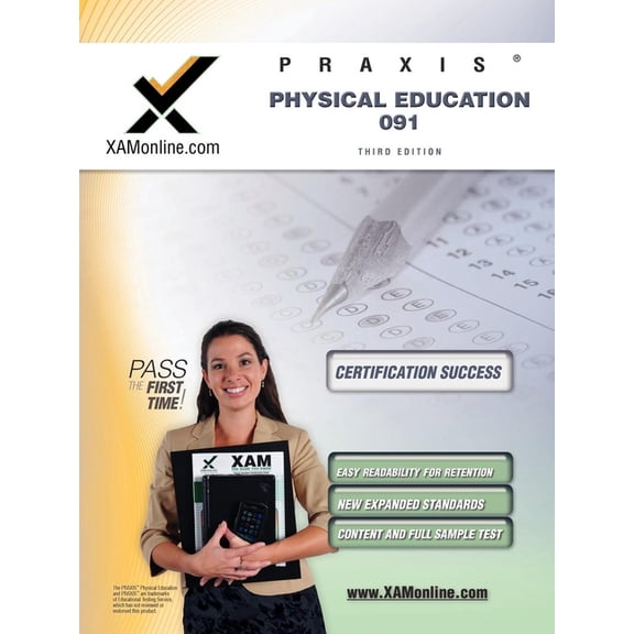 Praxis Praxis Physical Education 091 Teacher Certification Test Prep Study Guide, Book 1, (Paperback)