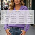 thumbnail image 3 of hoksml Women's Sailor Collar Ribbed Knit Sweater, Long Sleeve Slim Casual Pullover, 3 of 7