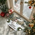 thumbnail image 4 of Noothes Christmas Door Mat 40x60cm Merry Christmas Welcome Mat for Front Porch Entryway Indoor Outdoor Holiday Decor, 4 of 6