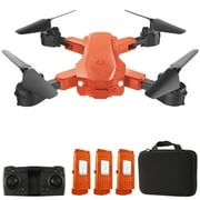 GoolRC S80 RC Drone Foldable Quadcopter with Function Headless Mode One Button Takeoff Landing Storage Bag Package 3 Battery