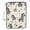 Cartoon Zebras and Leaf, variant on Haosy Accordion File Organizer Zipper Binder 500 Sheet 6-Tab Expanding File Folder Multi-Pocket 1.2 Inch 3 Ring Two Bunnies with Flower